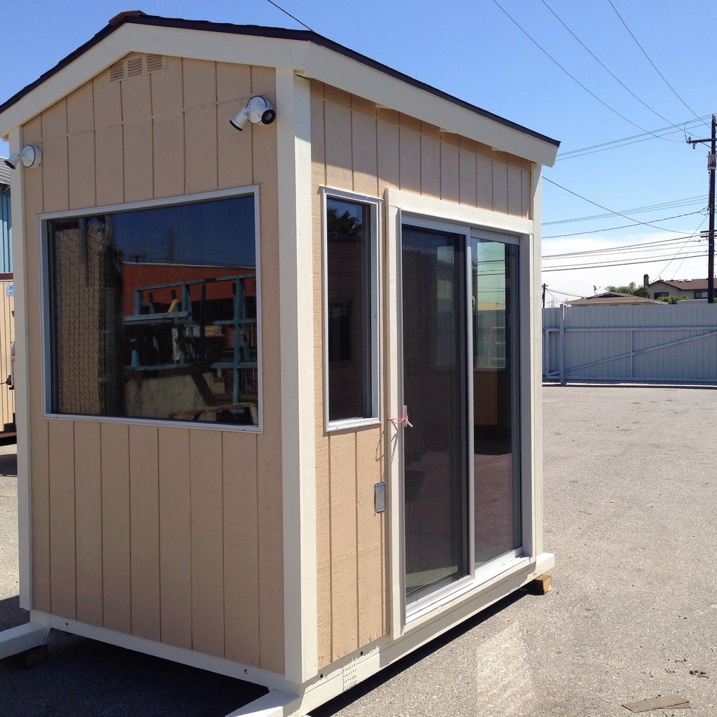 entrance booth, guard shack, peak roof, emerald bay